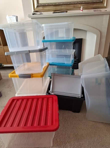 Photo of free Plastic boxes (Marden NE30) #2