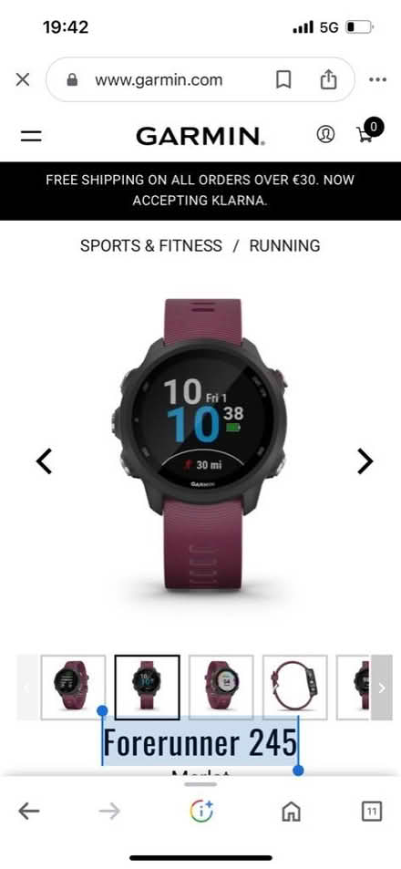 Photo of Forerunner 245 (rcsi) #1