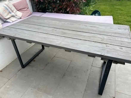 Photo of free Homemade garden table (BN1 (off Dyke Road)) #1