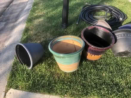 Photo of free Clay and plastic flower pots (Eastgate/Batavia area) #2