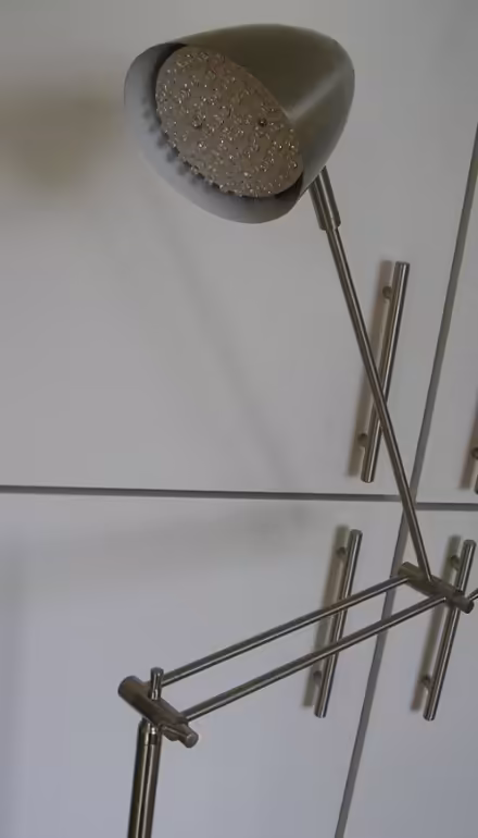 Photo of free Adjustable silver coloured LED floor lamp (Walton-on-Thames KT12) #3