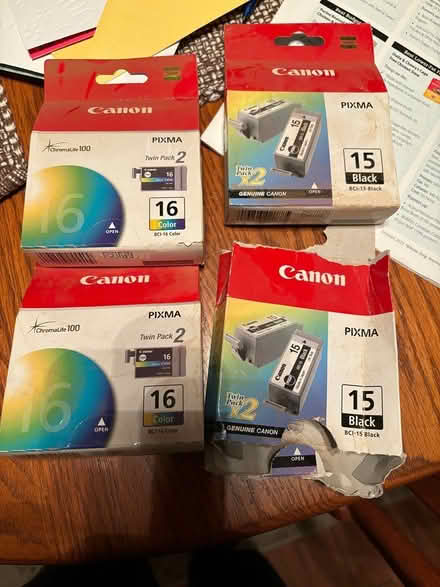 Photo of free Canon Pixma Printer Ink Cartridges (Westwood) #1