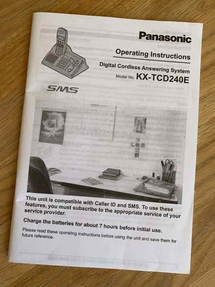 Photo of free Panasonic cordless phone with three handsets (Ashtead KT21) #2