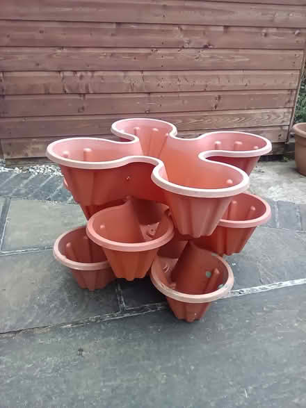 Photo of free Strawberry planter (Burgess Hill near Lidl) #1