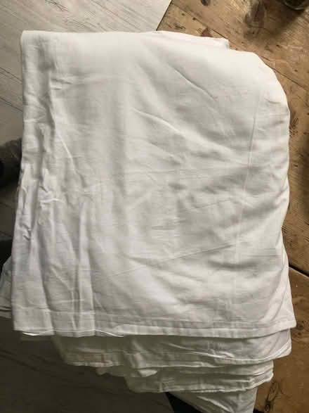 Photo of free king sized flat white sheet (Bromley BR1) #2
