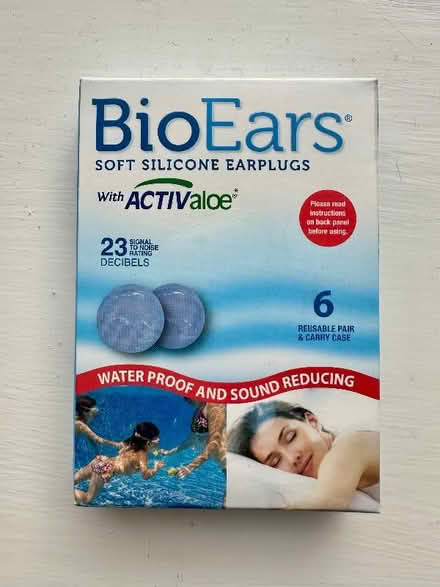 Photo of free Silicone Earplugs (Cubitt Town E14) #1