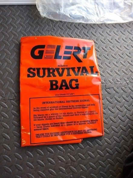 Photo of free GELERT Survival Bag (Mytchett GU16) #1