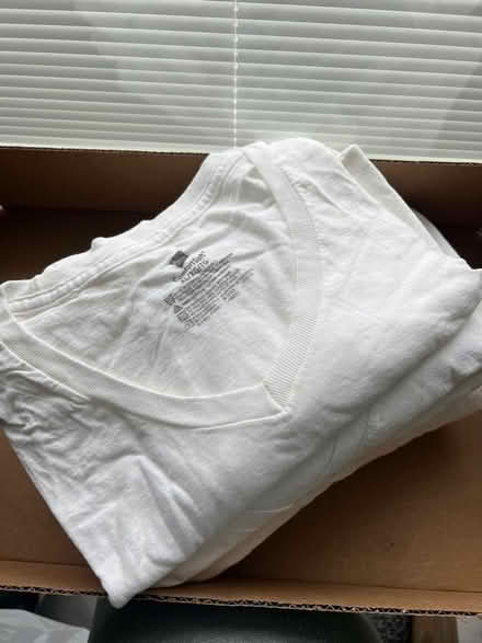 Photo of free Set of (8) men’s Hanes undershirts (Pittsford) #1