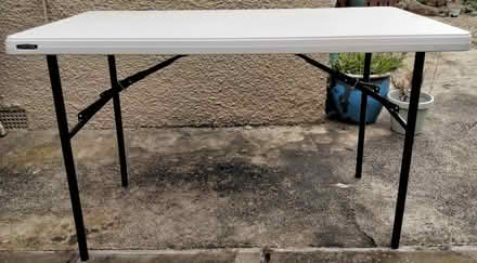 Photo of free Folding trestle table (Gyle EH12) #1