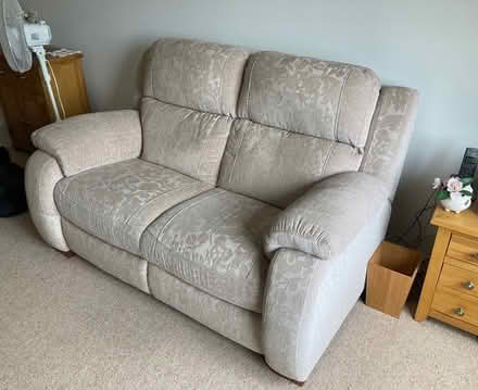 Photo of free Two seater sofa (Bedford)