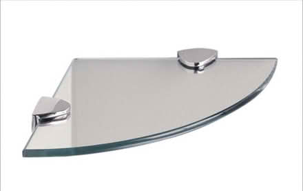 Photo of free glass bathroom shelves (Cubitt Town E14) #1