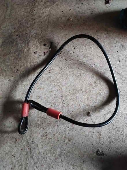 Photo of free 1m bike cable lock (Danderhall) #1