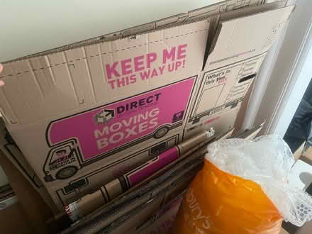 Photo of free Boxes and bubble wrap (W5) #2
