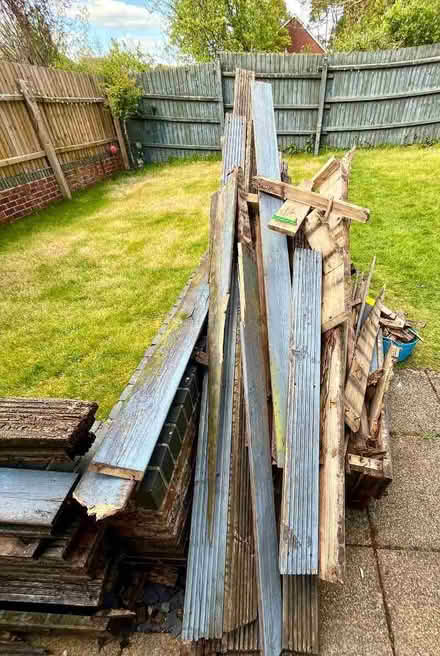 Photo of free Decking planks and associated wood (Corfe Mullen BH21) #1