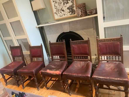 Photo of free 5 Victorian chairs (Dun Laoghaire) #4