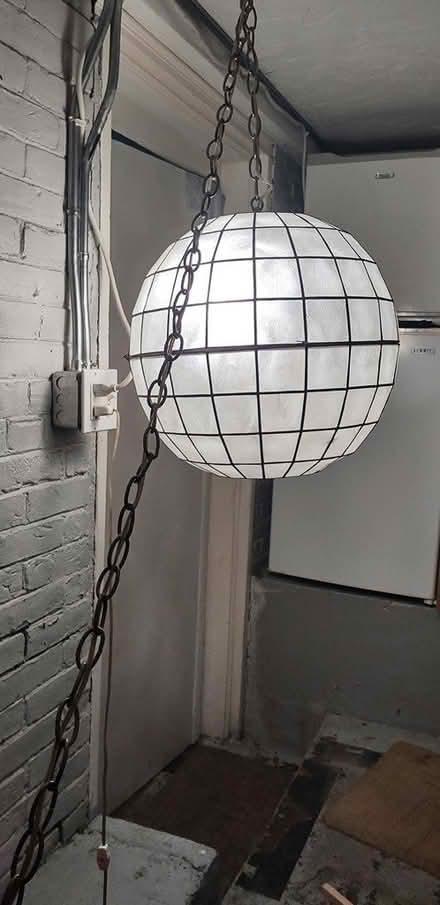 Photo of free Ball shell lamp (Watertown) #4