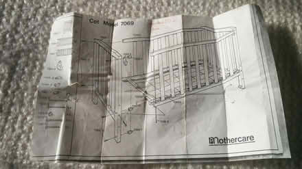 Photo of free Cot bed & blankets (Burnage M19) #3
