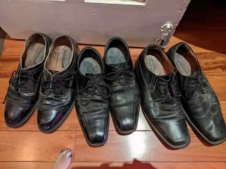 Photo of free 3 pair of mens dress shoes 10-13 (leslieville) #1