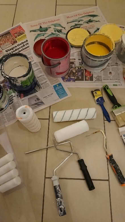 Photo of free Paint and decorating equipment (Corstorphine EH12) #3