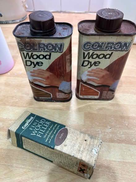 Photo of free Wood dye/ wood filler (Widmer End HP15) #1
