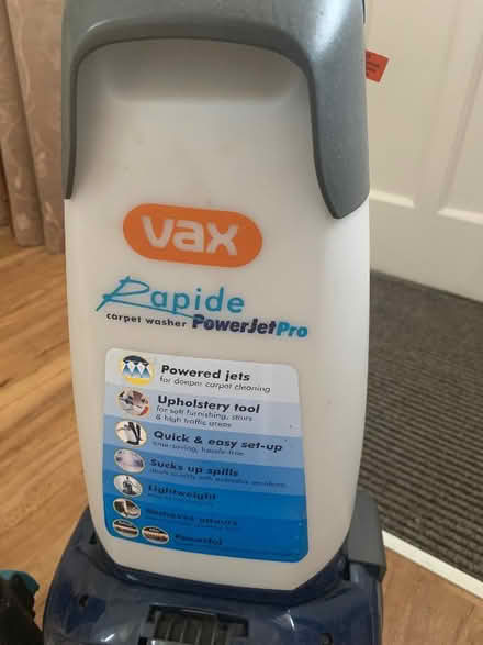Photo of free Vax Rapide carpet washer (Aldwick PO21) #2