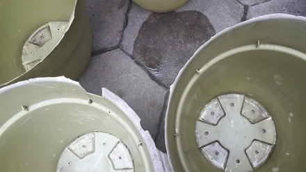 Photo of free Large plastic flower pots (Boston Manor Ealing W13) #1