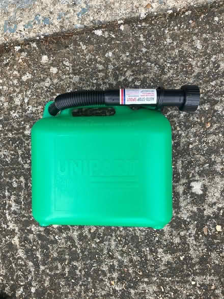 Photo of free Petrol plastic can (GU24 Bisley) #1