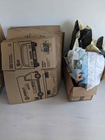 Photo of free Packing boxes and bags for moving (Abbey Wood SE2) #1
