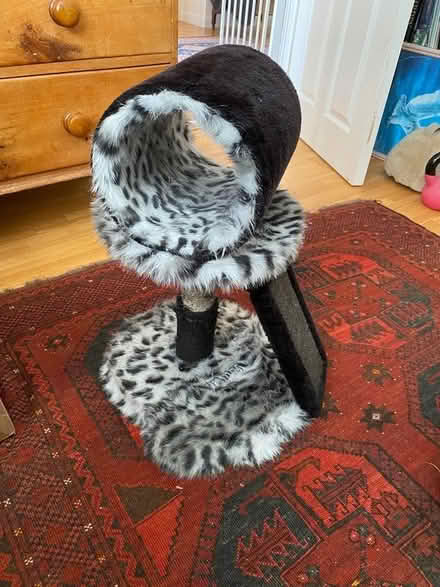 Photo of free Small cat scratcher/cat tower (Hinton Martell, Wimborne) #1
