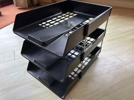 Photo of free Stacking office document trays (Winkfield Row RG42) #1