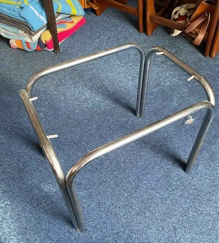 Photo of free Chrome legged retro side table (Hackney E8) #1