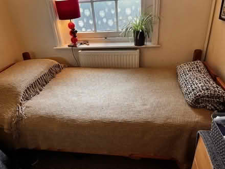 Photo of free Single bedframe with mattress (Vauxhall SE11) #1