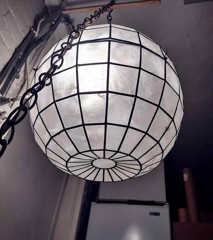 Photo of free Ball shell lamp (Watertown) #1