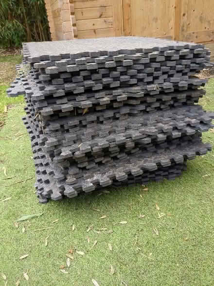 Photo of free Interlocking rubber mats (Horsell GU21) #2