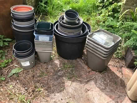 Photo of free Lots of plastic plant pots (Lewes BN7) #1