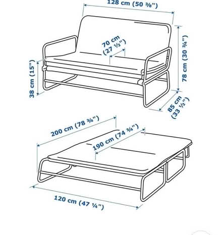 Photo of free Ikea Hammarn sofabed frame new (EC1 Farringdon) #2