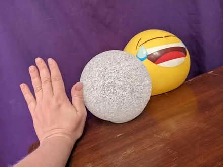 Photo of free LED ball and LMAO ball (leslieville) #1