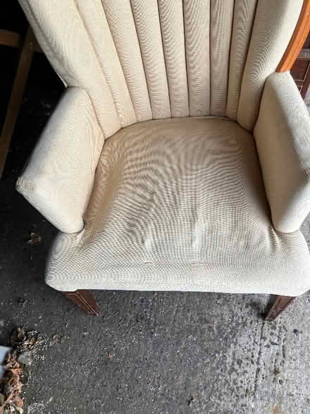 Photo of free Old chair, needs reupholstering or up cycle project (Balmerino DD6) #2