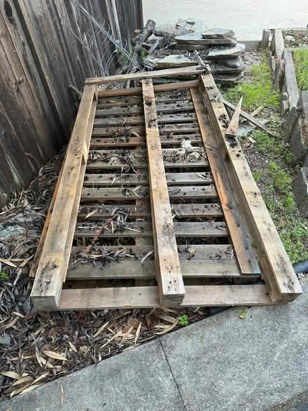 Photo of free 2 oversized pallets (San Ramon) #1