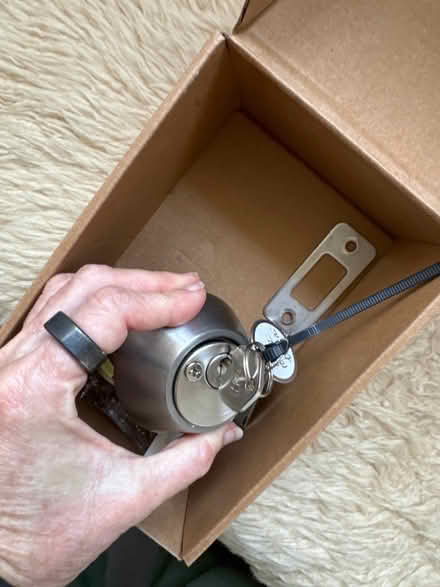 Photo of free Deadbolt with key Door Lock (Eola Heights downtown) #2