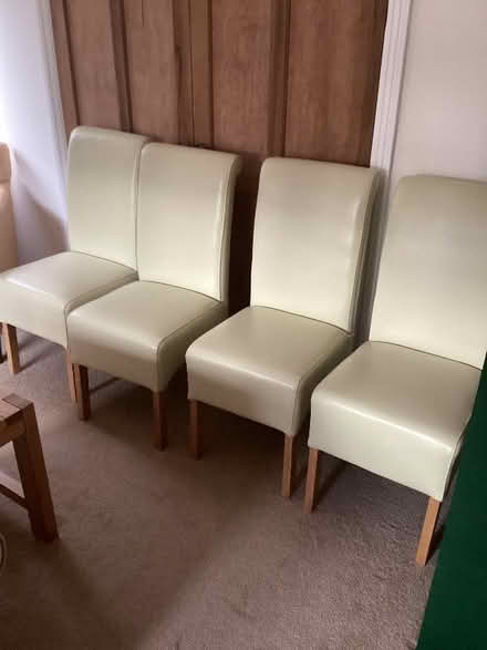 Photo of free Faux Leather Dining Chairs (CT14) #1