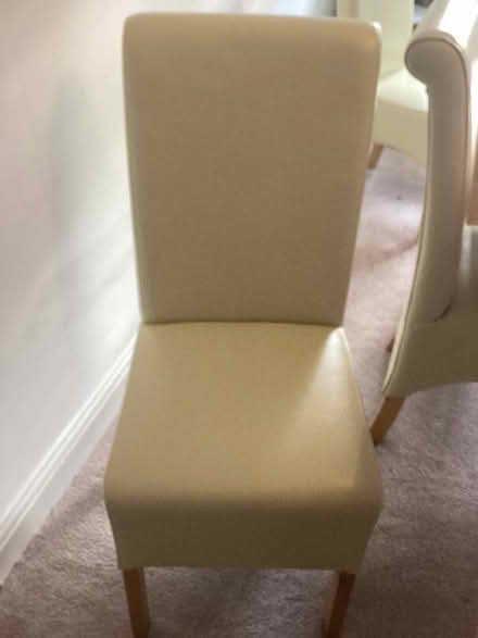 Photo of free Faux Leather Dining Chairs (CT14) #4