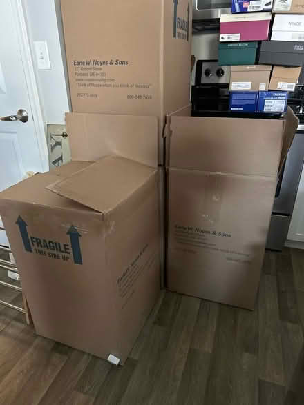 Photo of free Moving boxes (Bedford, MA) #2