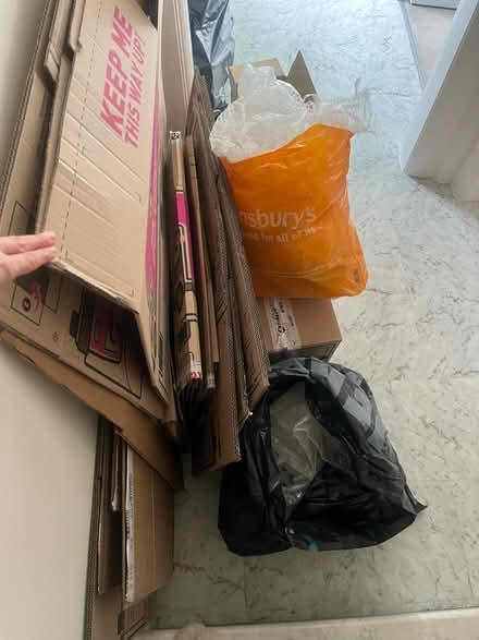 Photo of free Boxes and bubble wrap (W5) #1