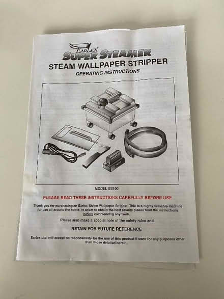 Photo of free Steam Wallpaper Stripper (Chigwell IG7) #4