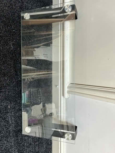 Photo of free Glass desk monitor/laptop stand (Widnes) #2