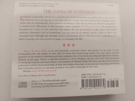 Photo of free The Power of Intention 4-CD Set (East Grinstead town centre) #2