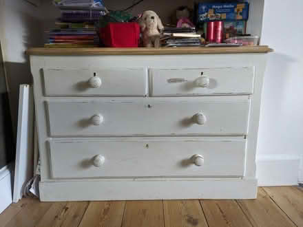 Photo of free White chest of drawers (Brockley SE14) #1