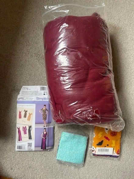Photo of free Fleece fabric. Quilting squares etc (Russell Square WC1N) #1