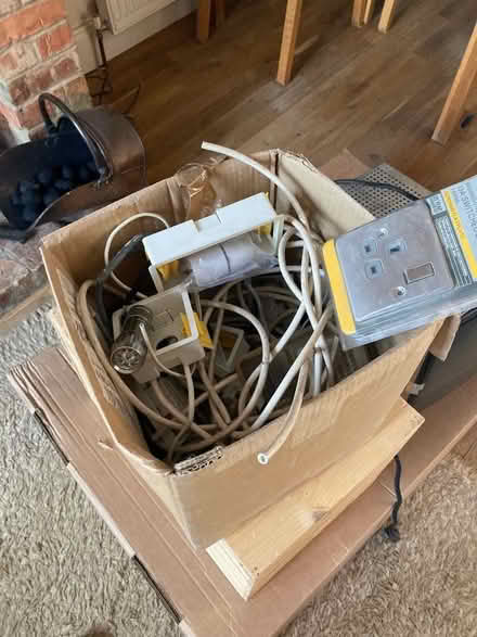 Photo of free Assorted electrical items, lucky dip box (Oxford OX2) #1